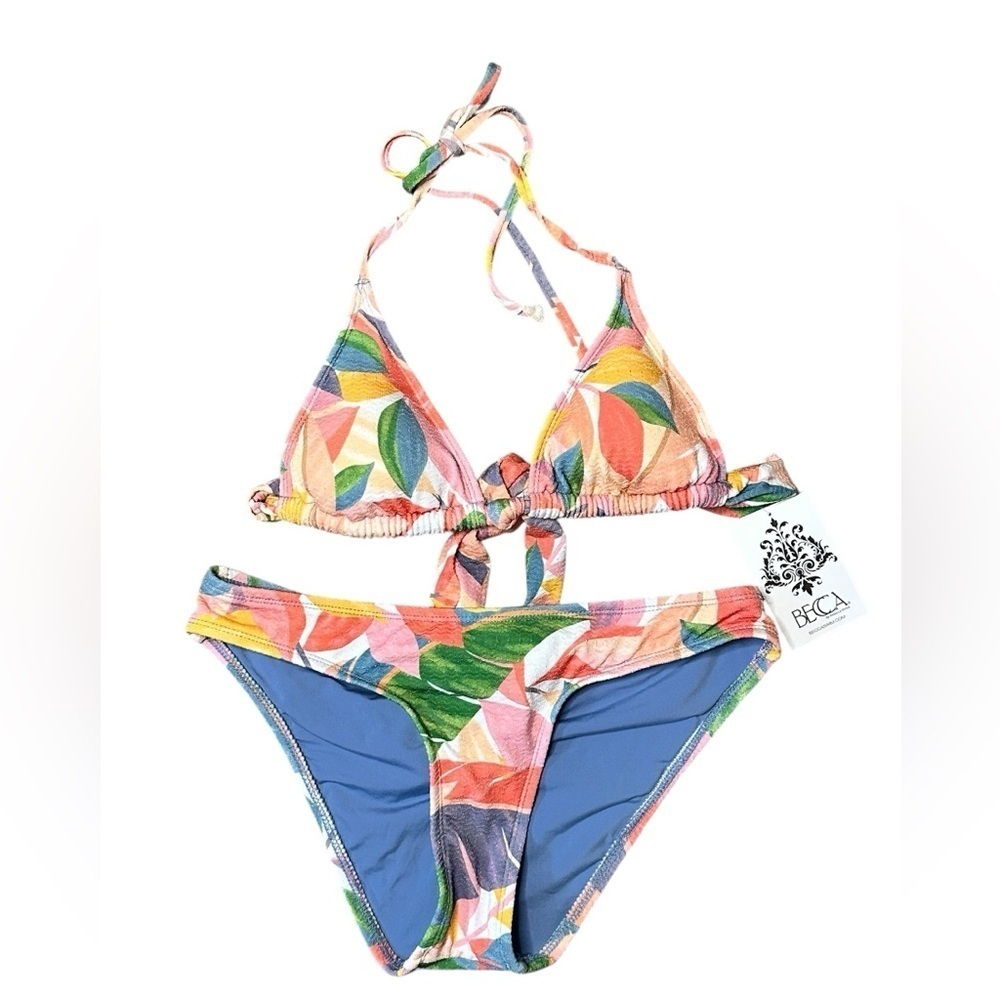 Becca by Rebecca Virtue Bora Bikini Set NWT Small - Picture 3 of 6